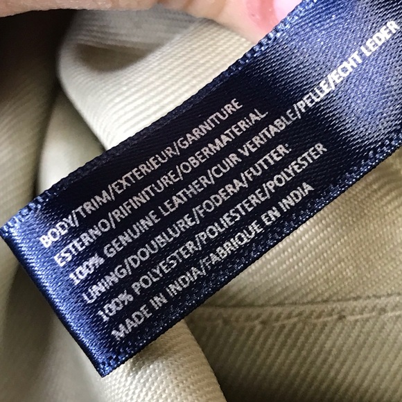 American Leather Co Lenox Cafe Latte Leather Satchel Shoulder Bag Purse - Picture 11 of 12